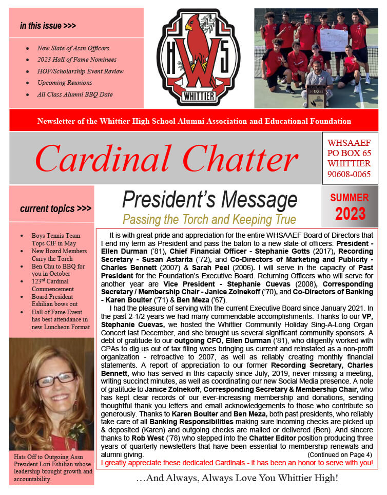 Summer Chatter 2023